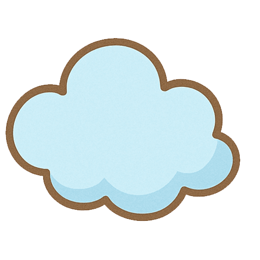 雲の無料イラスト素材|ふんわり優しい手描き風の背景透過PNG